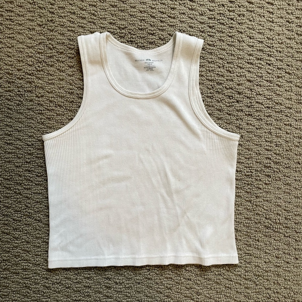 Brandy Melville white tank top
